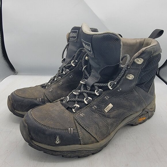 Ahnu Montara Womens 8 Brown Waterproof Hiking Boots Vibram Soles Hiking Camping - Picture 4 of 13